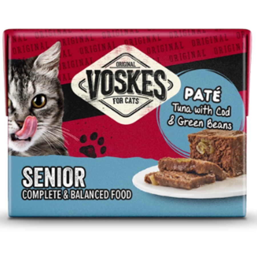 Senior - Paté Tonijn Met Kabeljauw & Sperziebonen (8 X 95G) - Afbeelding 2