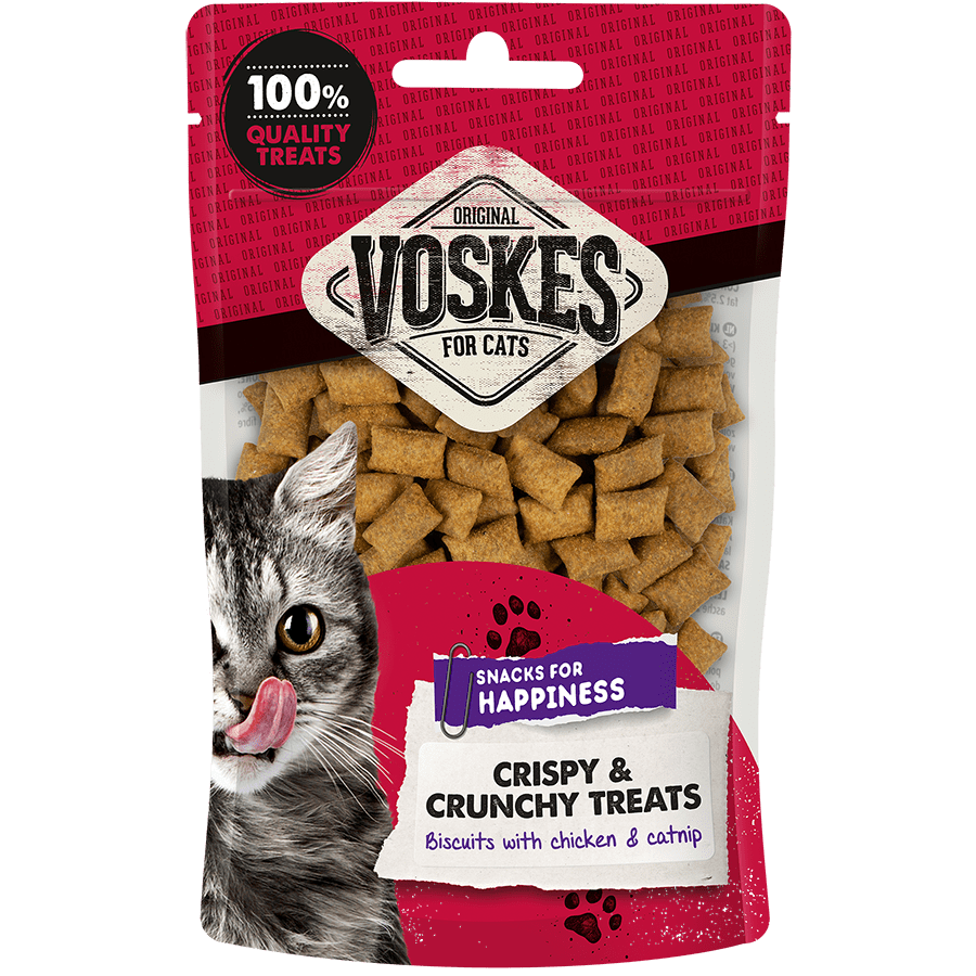 KROKANTE SNOEPJES MET KIP & CATNIP
