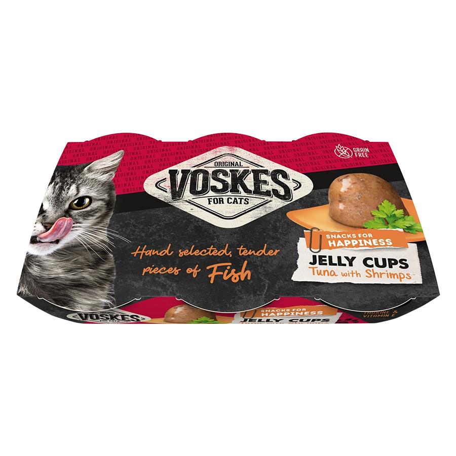 Gelei Cups Tonijn & Garnalen (6 X 25G)