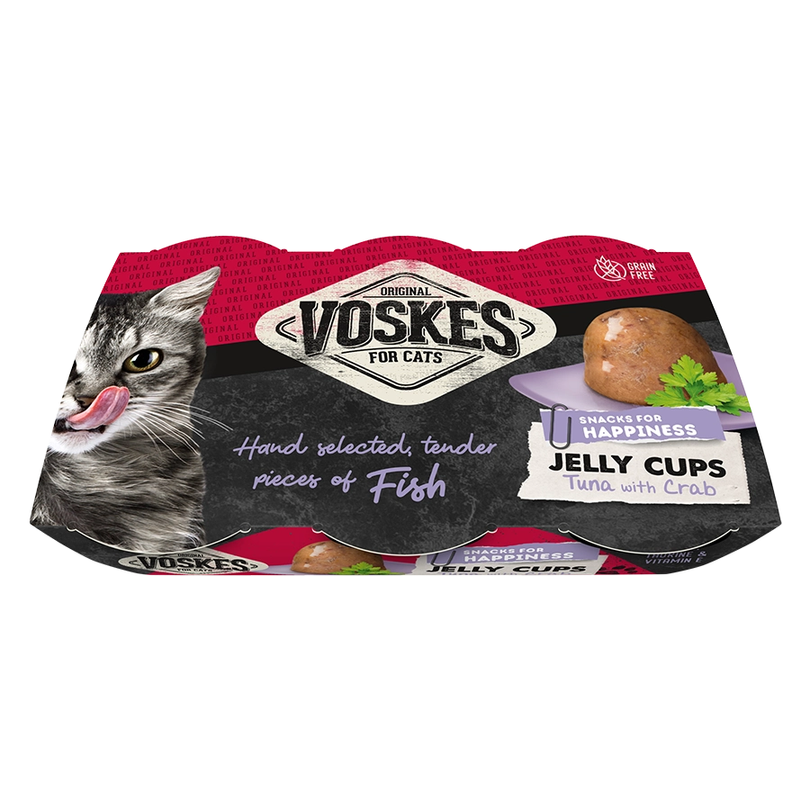 Jelly Cups Thon & Crabe (6 X 25G)