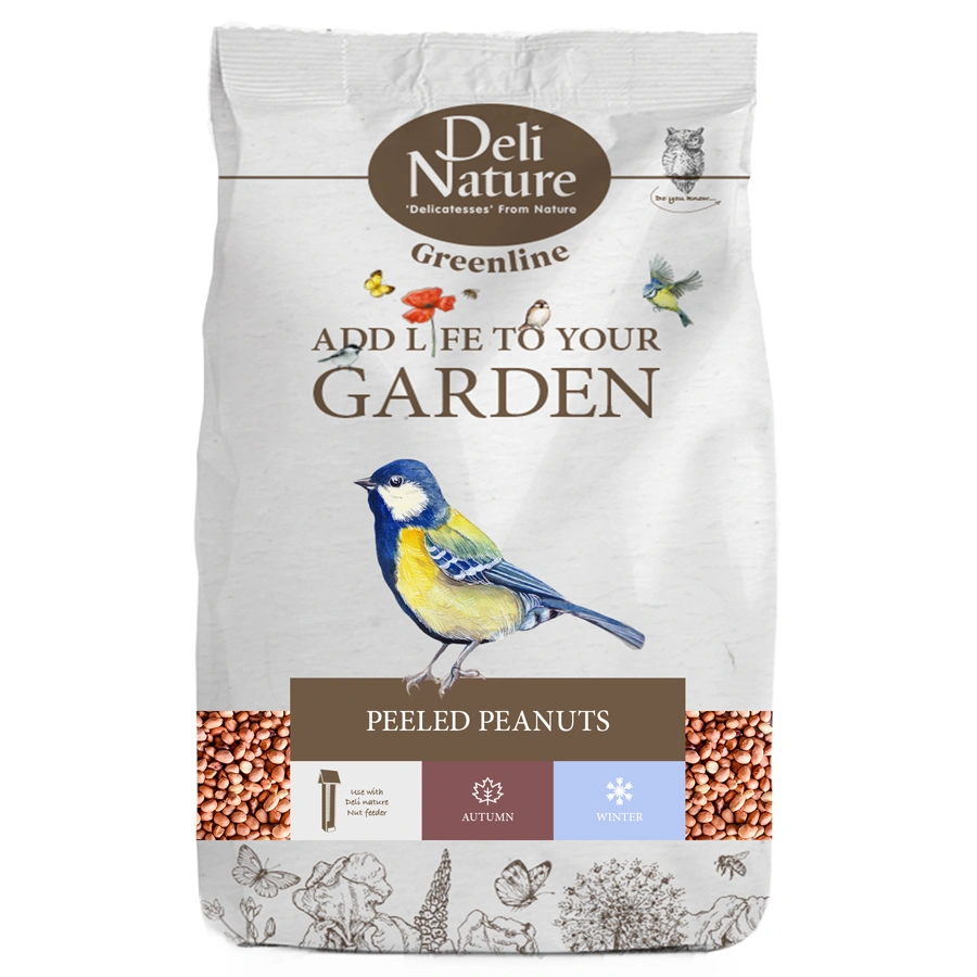Greenline Peeled Peanuts 850g
