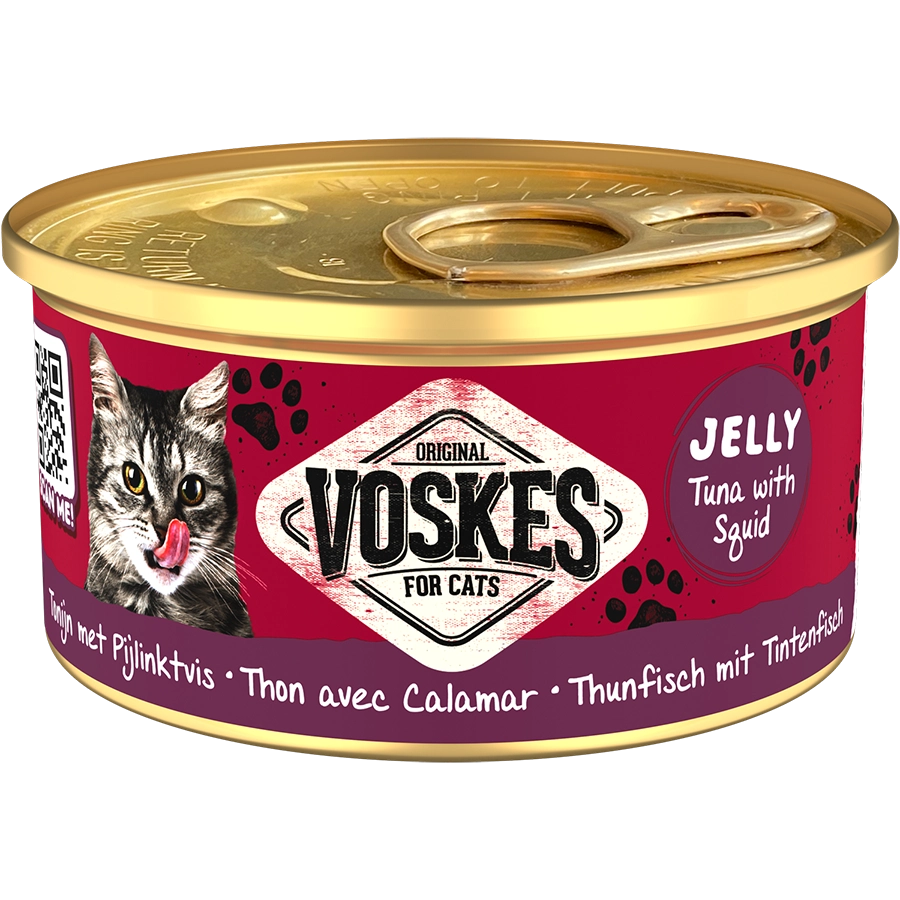 Thon en gelée avec calamars 85g