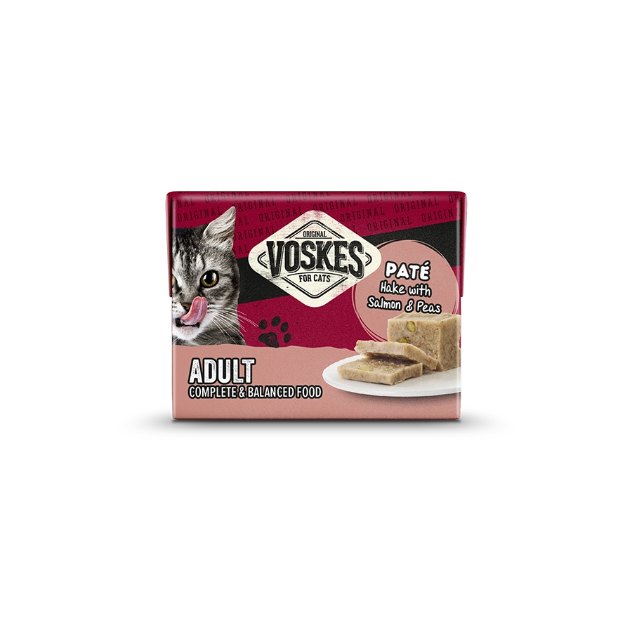Adult - Paté Heek Met Zalm & Erwten (8 X 95G)