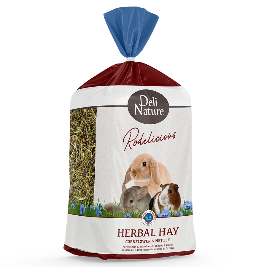 Rodelicious Foin D'herbes Bleuet & Ortie 600g