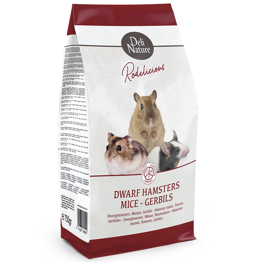 Rodelicious Hamsters Nains, Souris, Gerbilles 750g