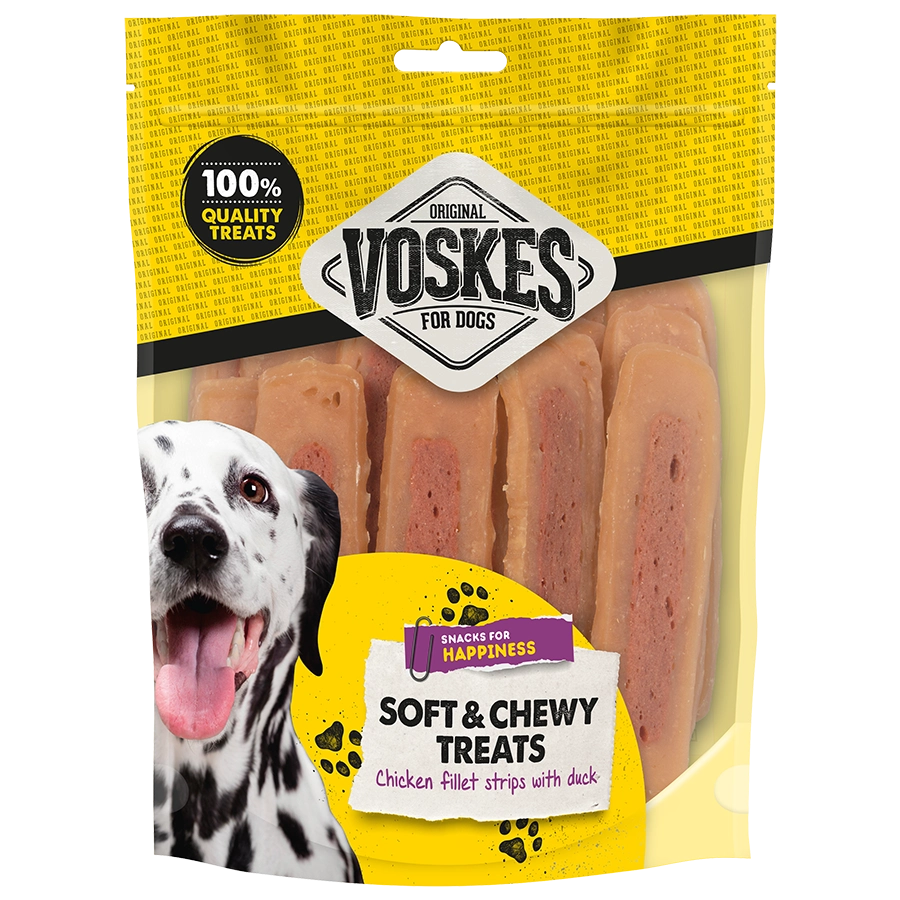 Kipfilet Strips Met Eend 400g
