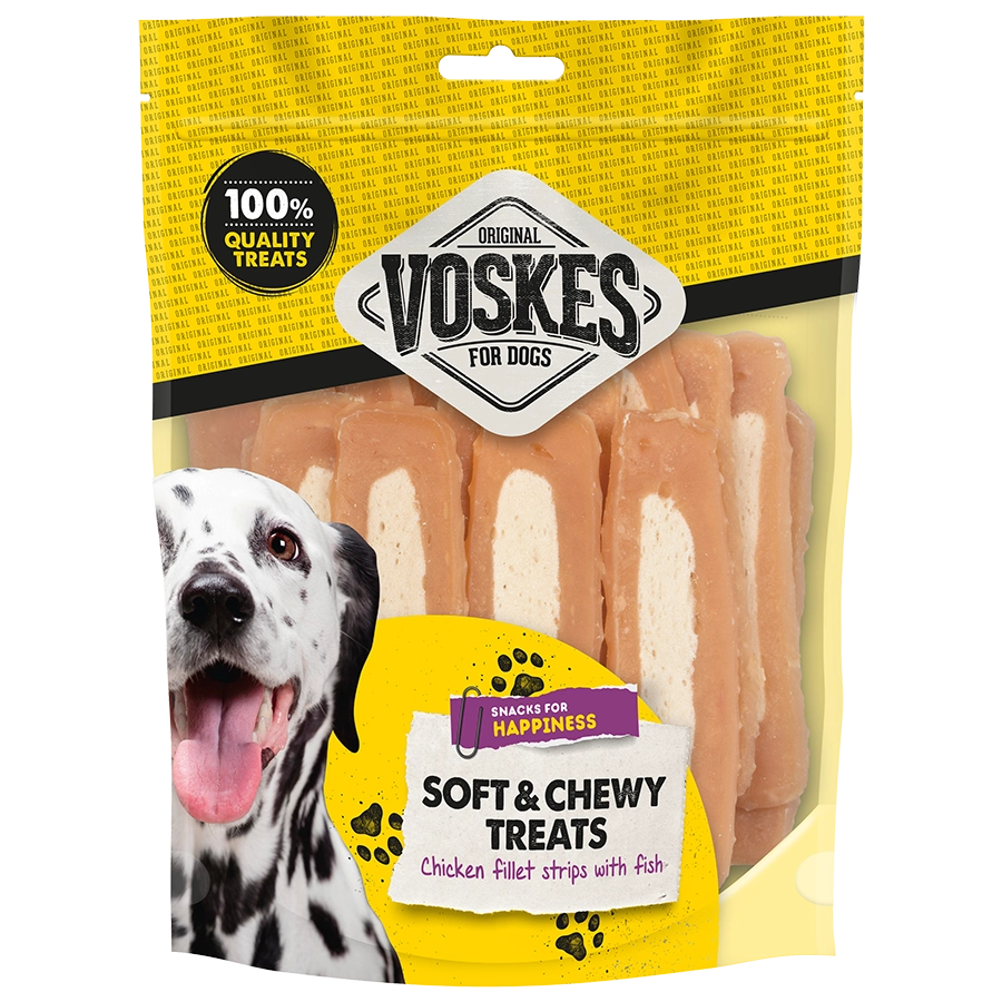 Kipfilet Strips Met Vis 400g