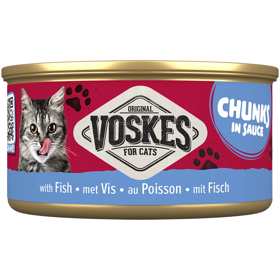 Chunks in saus met vis 85gr